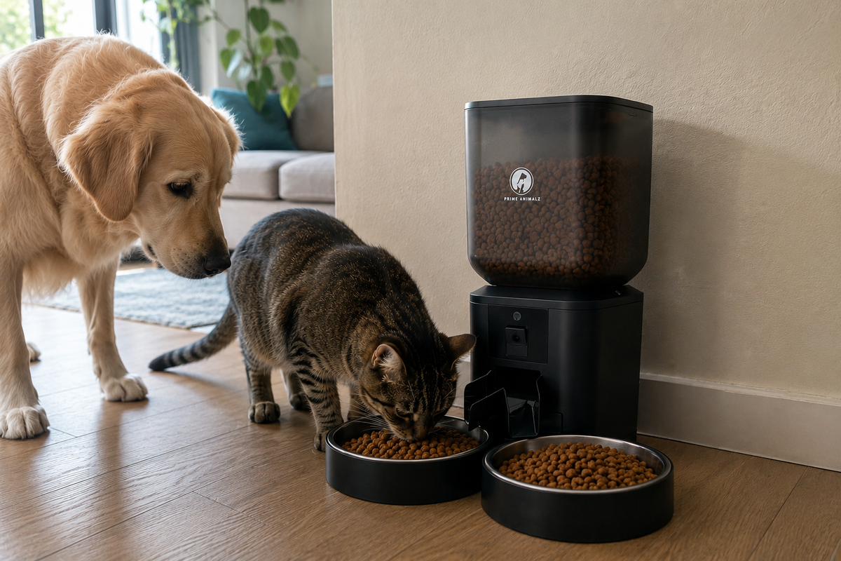 Automatische voerbak voor katten en honden: waarom we Prime AnimalZ hebben opgericht
