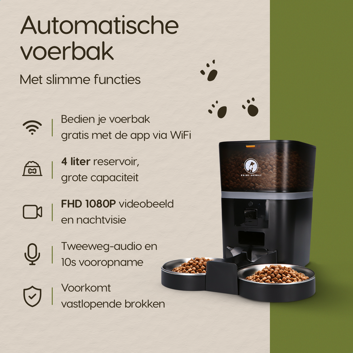 prime-animalz-automatische-voerbak-4l-dubbel-f400dca-zwart-features