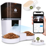Prime AnimalZ automatische voerbak 6 liter enkel F600ECA wit met app bediening