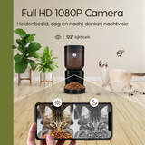 Prime AnimalZ automatische voerbak met camera 7 liter zwart premium enkel