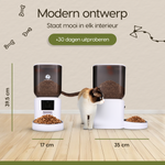 prime-animalz-automatische-voerbak-f700eca-wit-afmetingen