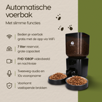 Belangrijkste functies van de Prime AnimalZ automatische voerbak premium upgraded 7 liter model ECC zwart