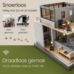 Prime AnimalZ drinkfontein D600A zwart zonder kabels, flexibel te plaatsen in huis