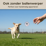 Prime AnimalZ ETPU hondenbal ook zonder automatische ballenwerper te gebruiken
