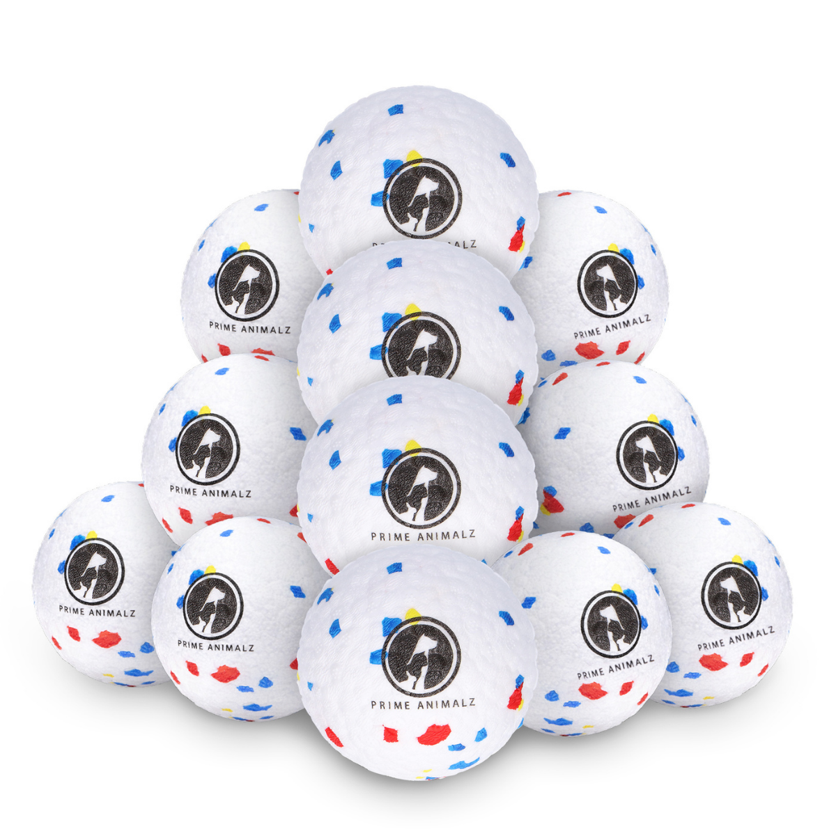 Prime AnimalZ ETPU hondenballen set van 12 voor automatische ballenwerper
