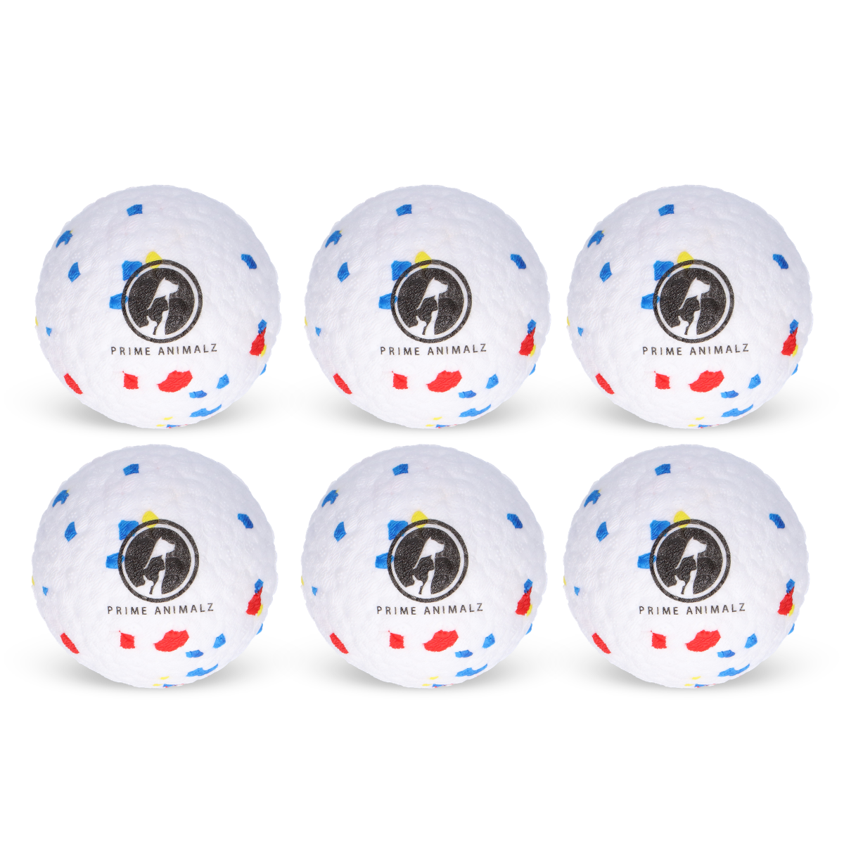 Prime AnimalZ ETPU hondenballen set van 6 voor automatische ballenwerper