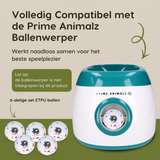 Verpakkingsinhoud van de Prime AnimalZ ETPU hondenballen set van 6