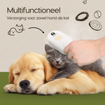 Prime AnimalZ stoomborstel S800A wit geschikt voor honden en katten