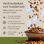 Voordelen van de Prime AnimalZ vershoudzakjes voor automatische voerbakken