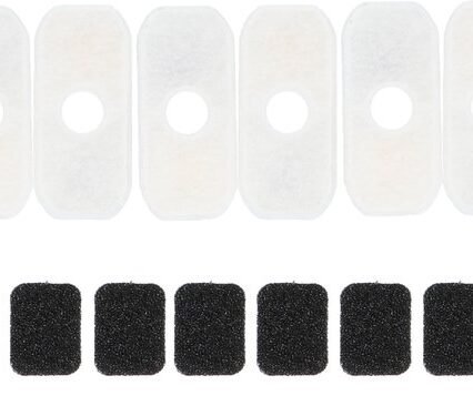 Alt-tekst: Prime AnimalZ Drinkfontein D600A vervangingsfilters – inhoud set