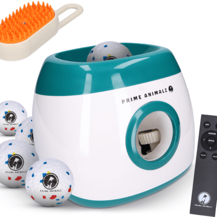 Prime AnimalZ automatische ballenwerper premium groen voor honden